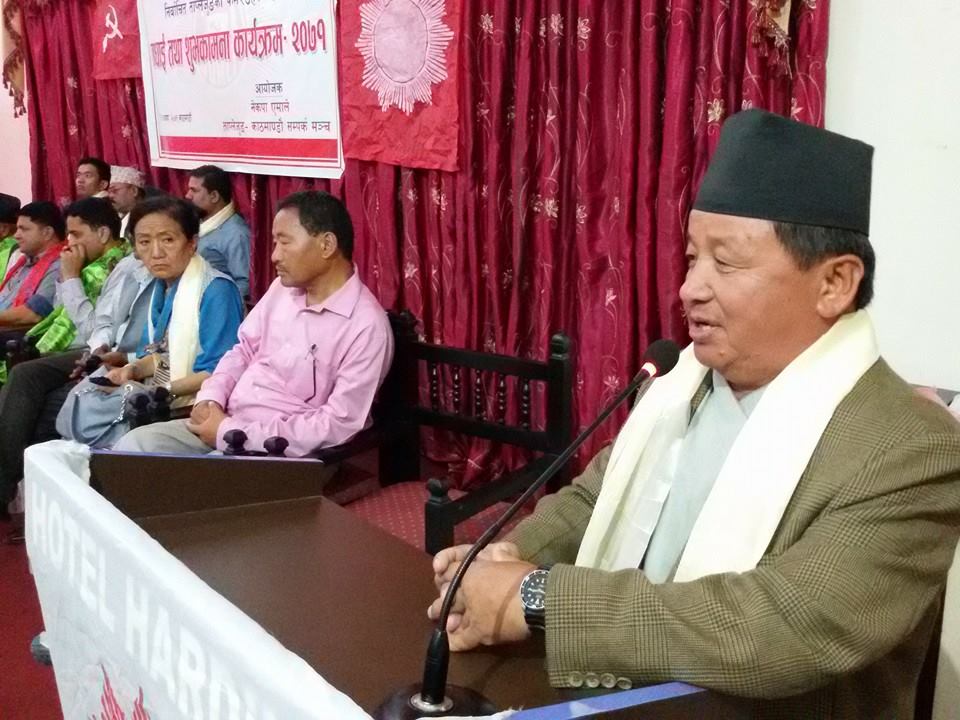 थाहै नदिइ ओली समूहले केन्द्रीय सदस्यमा राखेको भन्दै तुम्बाहाम्फेद्वारा पद अस्वीकार