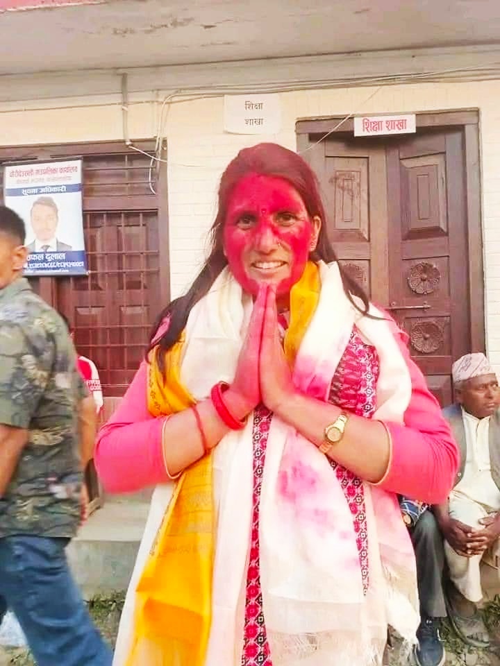काभ्रेको चौरीदेउराली गाउँपालिकामा गठबन्धनबाट रेणुका चौलागाई विजयी