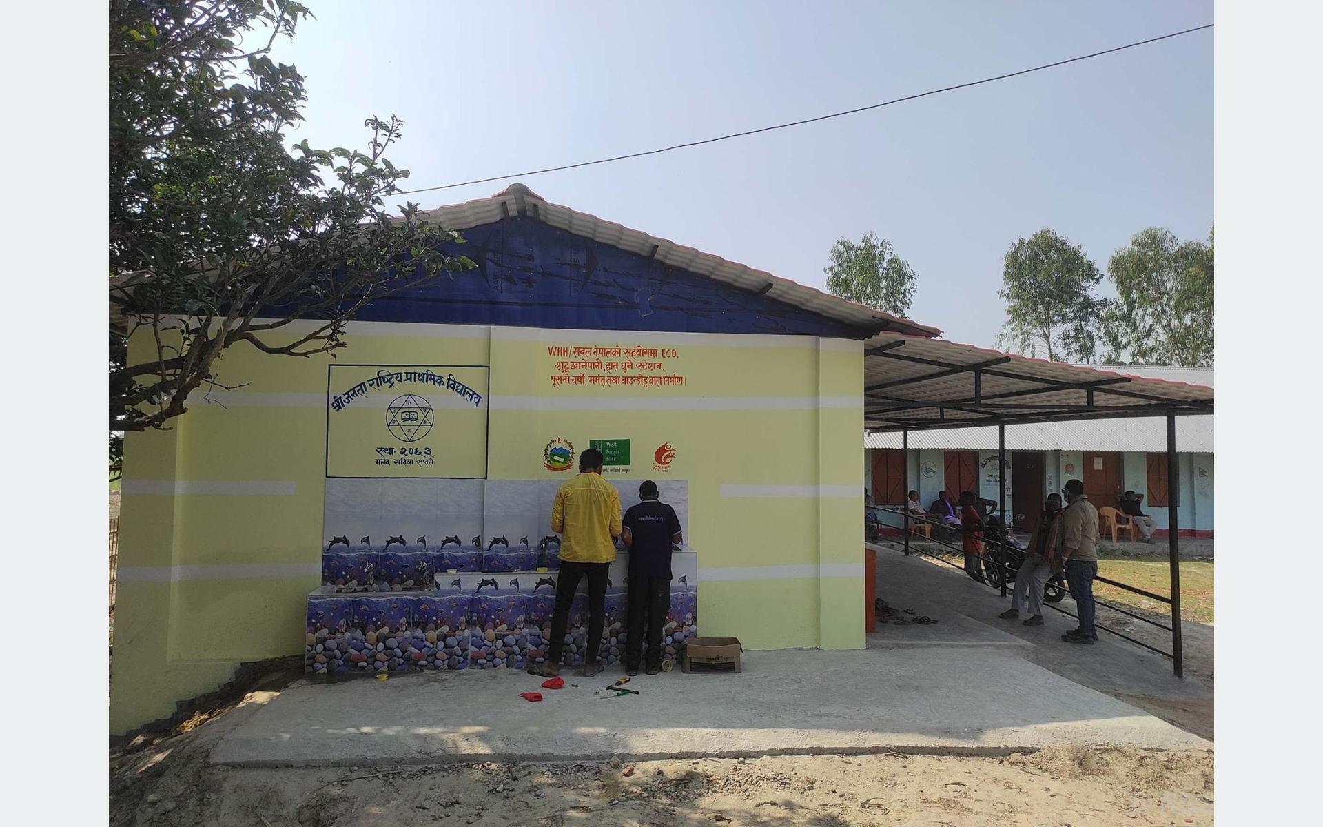 सुविधा सम्पन्न नवनिर्मित बालविकास भवन
