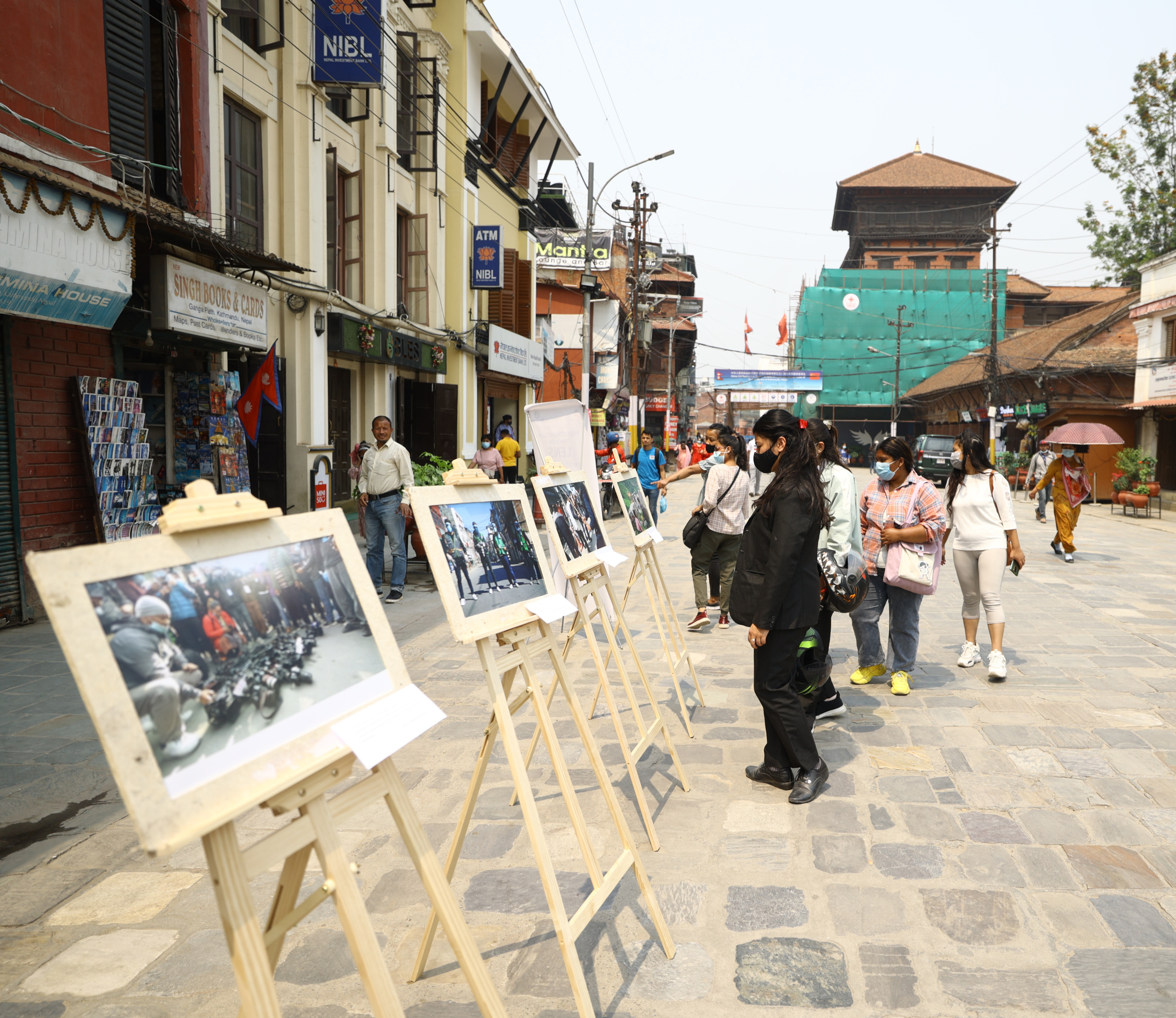 तस्वीर प्रर्दशनीमा सर्वसाधारण