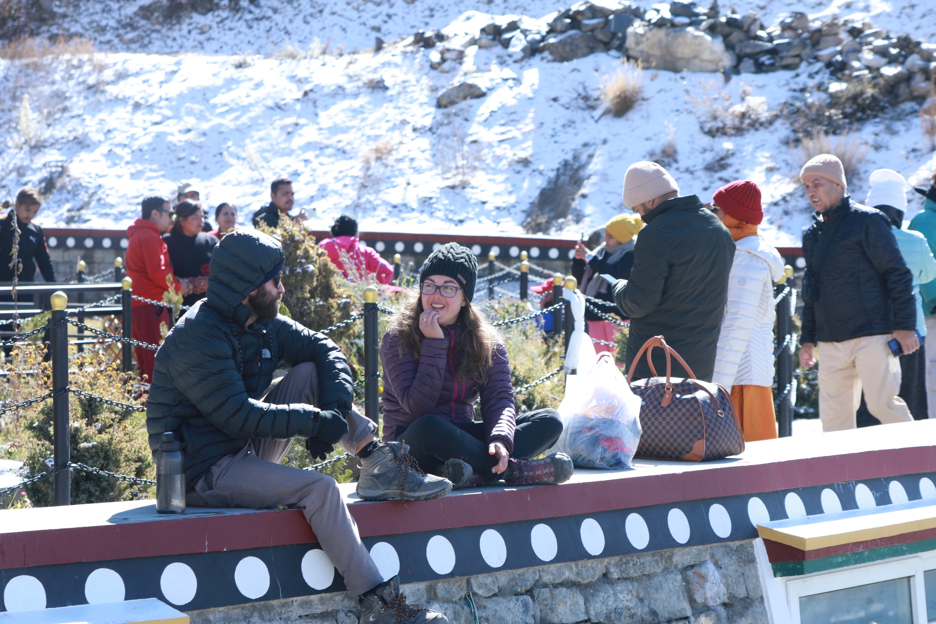 स्वदेशी तथा विदेशी भक्तजन मुक्तनाथमा