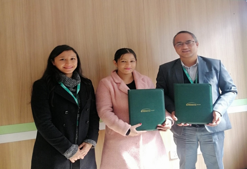 सिटिजन्स बैंकका ग्राहकहरुलाई ऐना युनिसेक्स सैलुनमा विशेष छुट