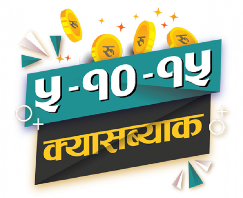 सिद्धार्थ बैंकको ५-१०-१५ क्यासब्याक योजना, आजदेखि सुरु