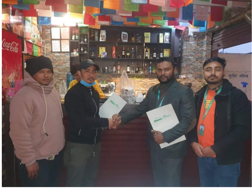 सिटिजन्स बैंकका ग्राहकहरुले हंग्री फास्ट फुडमा १५ प्रतिशत छुट पाउने