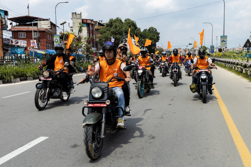माइपेको  ‘सजिलो प्रिजेन्स माइपे राइड विथ एमआरबी’ सम्पन्न