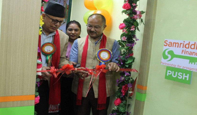 बनेपामा समृद्धि फाइनान्सको सातौँ शाखा