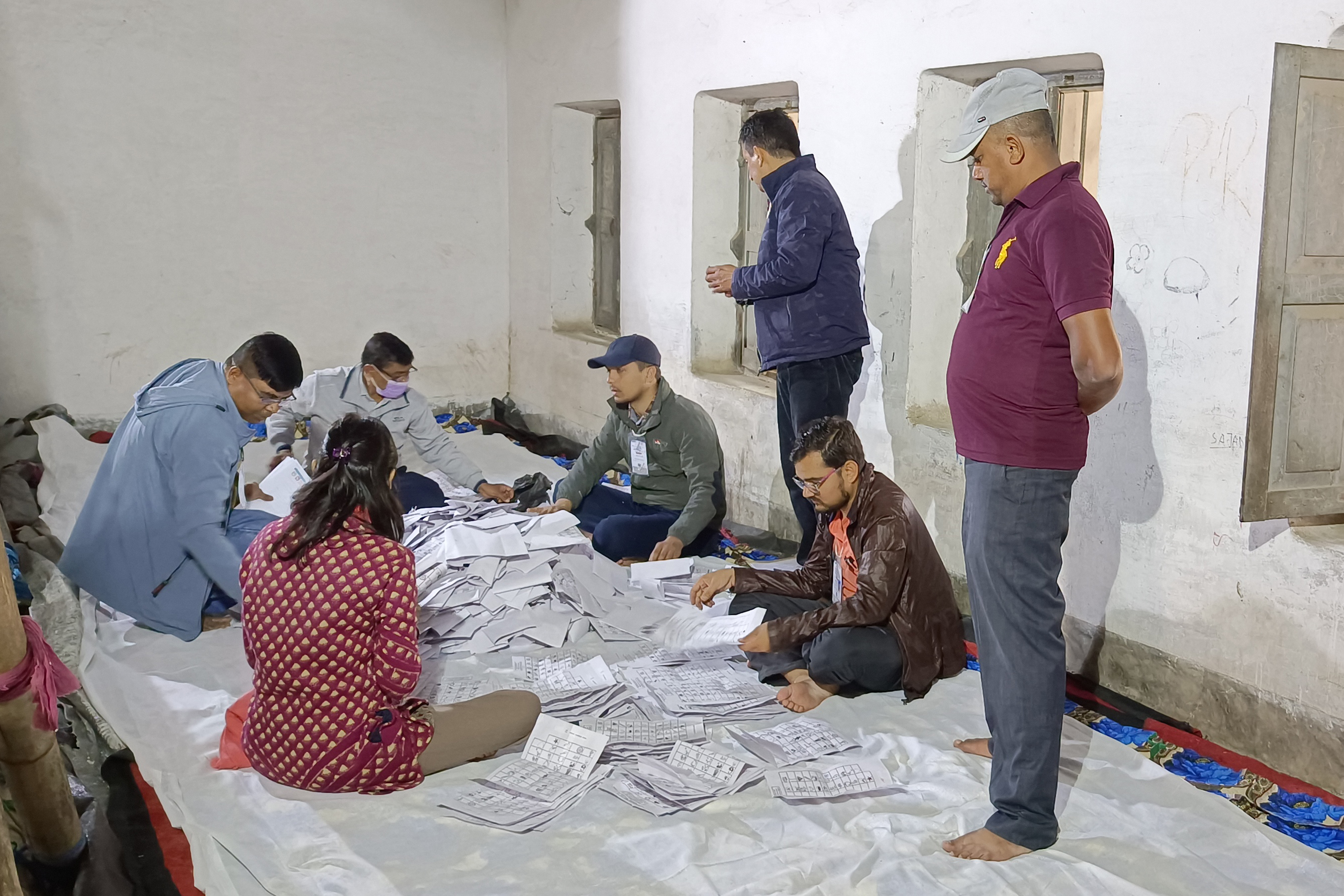 धनुषा निर्वाचन क्षेत्र नं ४ को मतगणना सुरु