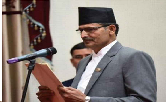 नवनिर्वाचित सभामुख सापकोटाले लिए सपथ