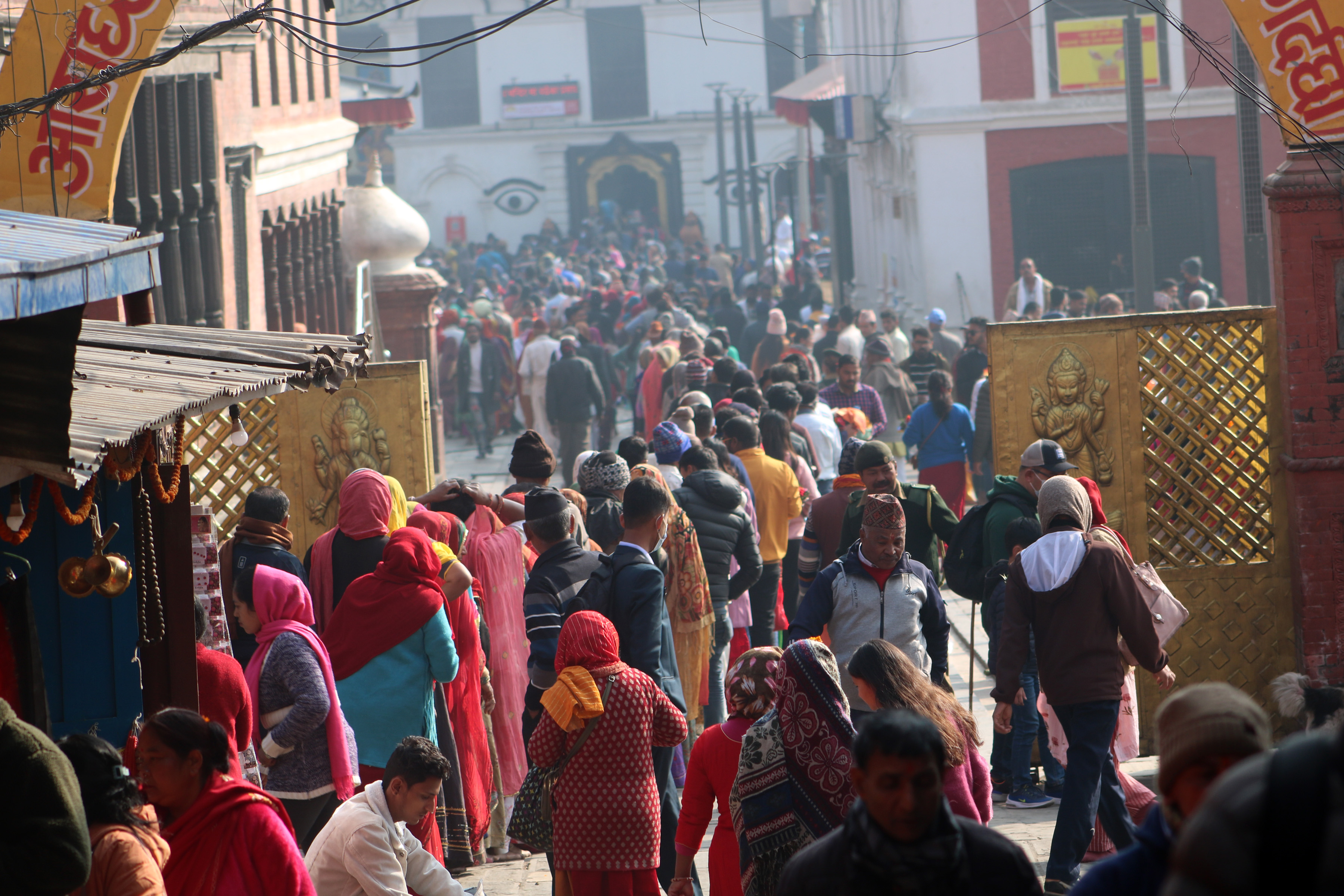 पशुपतिमा भक्तजनको भीड