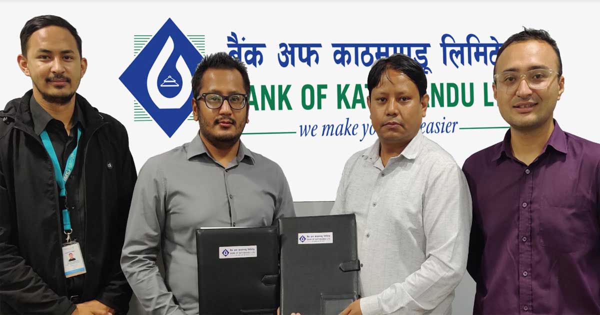 बैंक अफ काठमाण्डू मार्फत अनलाइन प्रिपेमेन्ट गर्दा २० प्रतिशत नगद फिर्ता