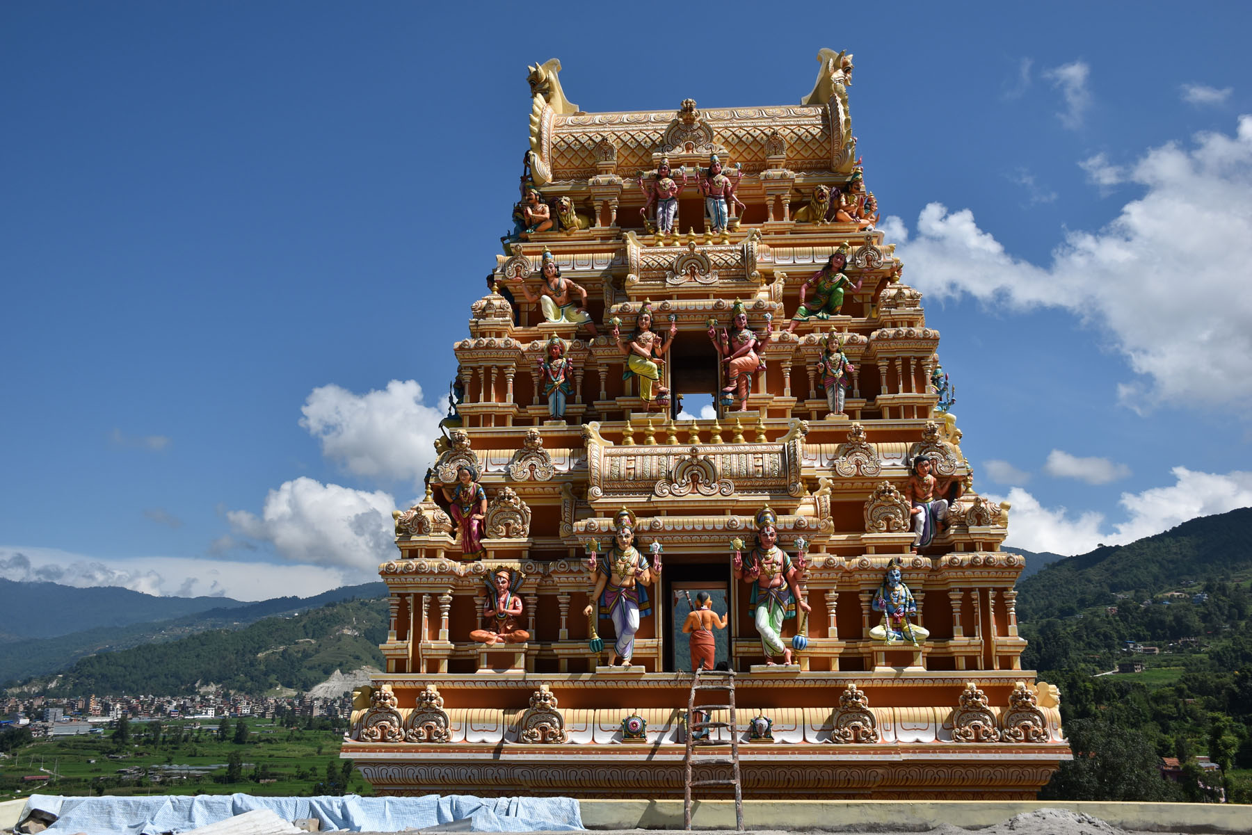 निर्माणाधिन श्री रामानुज मन्दिर