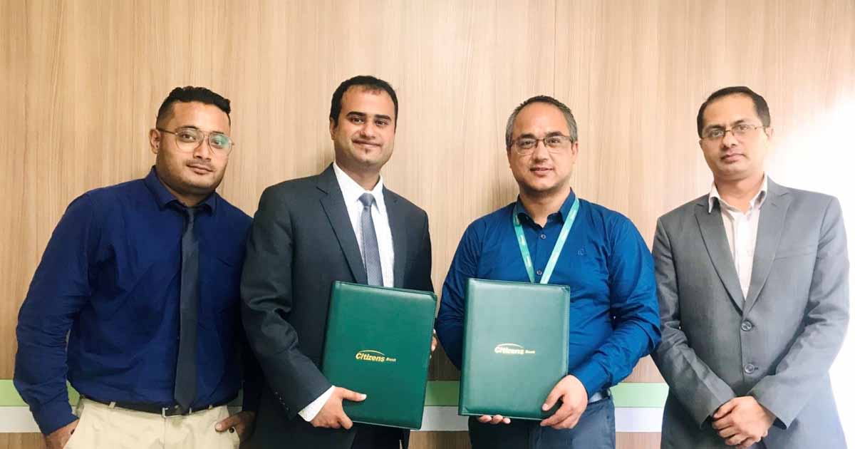 सिटिजन्स बैंकका मोबाइल बैंकिङ्ग प्रयोगकर्ताले ग्रोडेली मार्फत अनलाइन अर्डर गर्दा विशेष छुट
