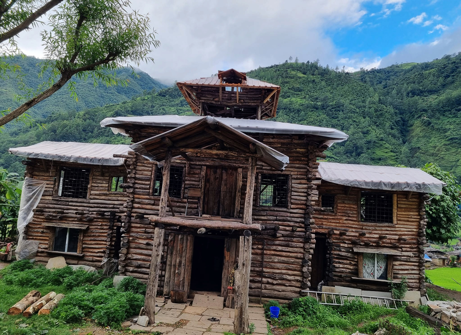काठैकाठको घर