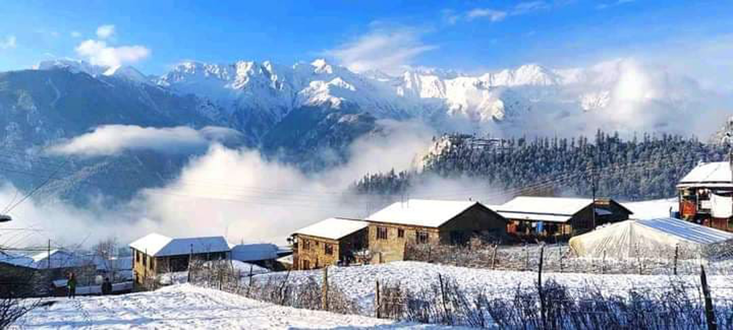 हुम्लामा हिमपात