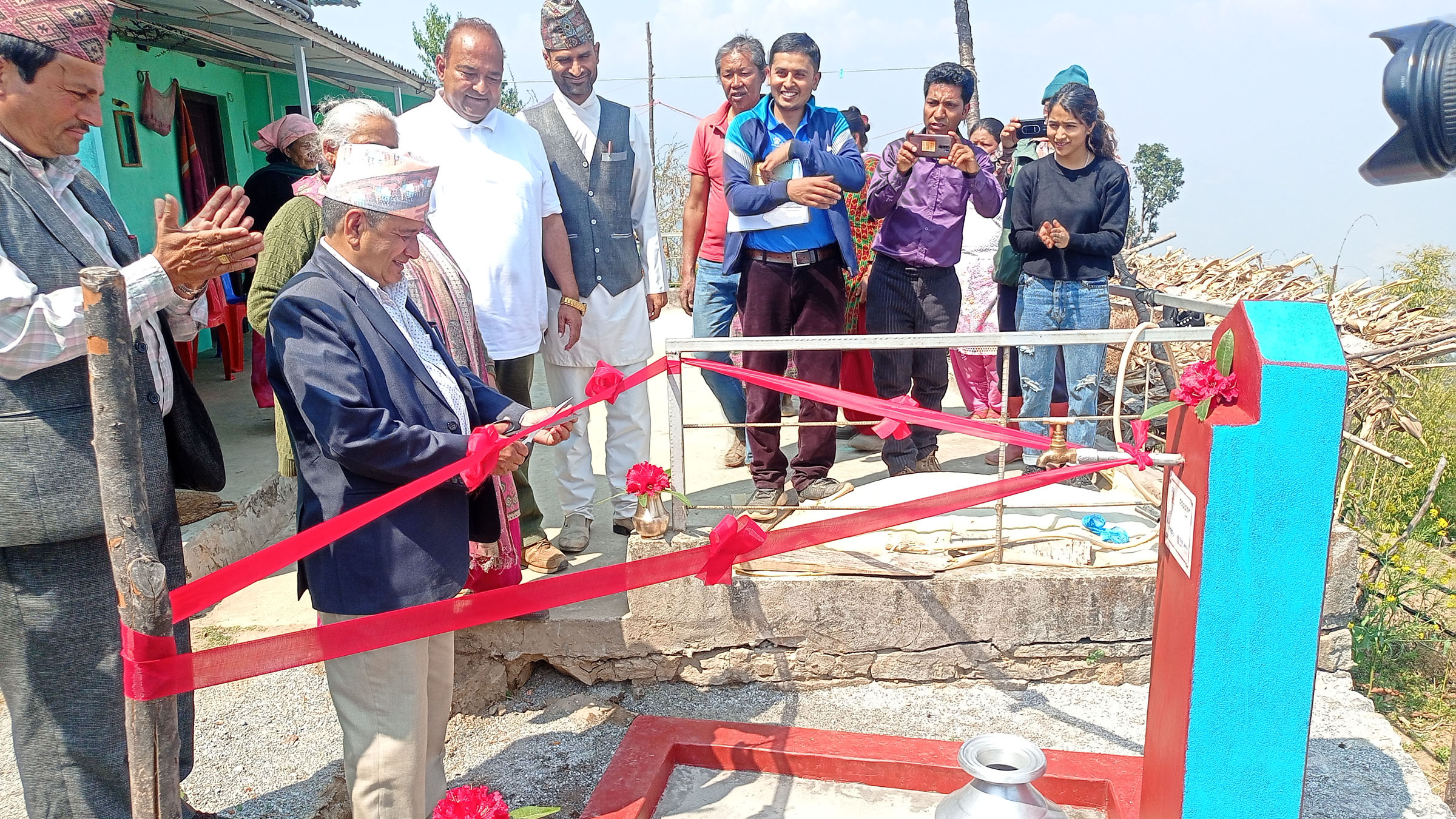 एक घर एक धारा उद्घाटन