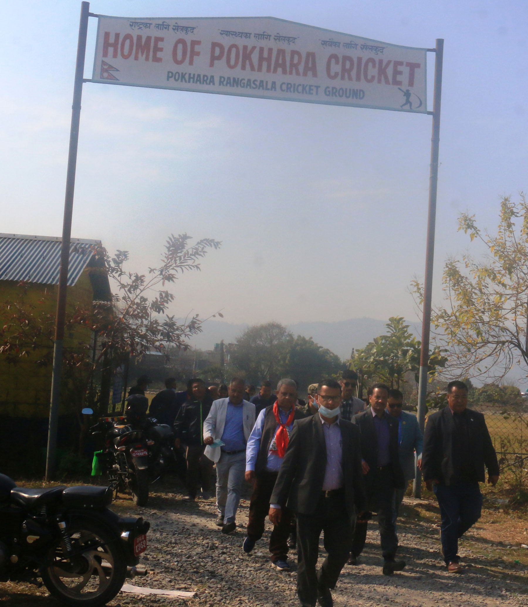 पोखरा रङ्गशाला निरीक्षण