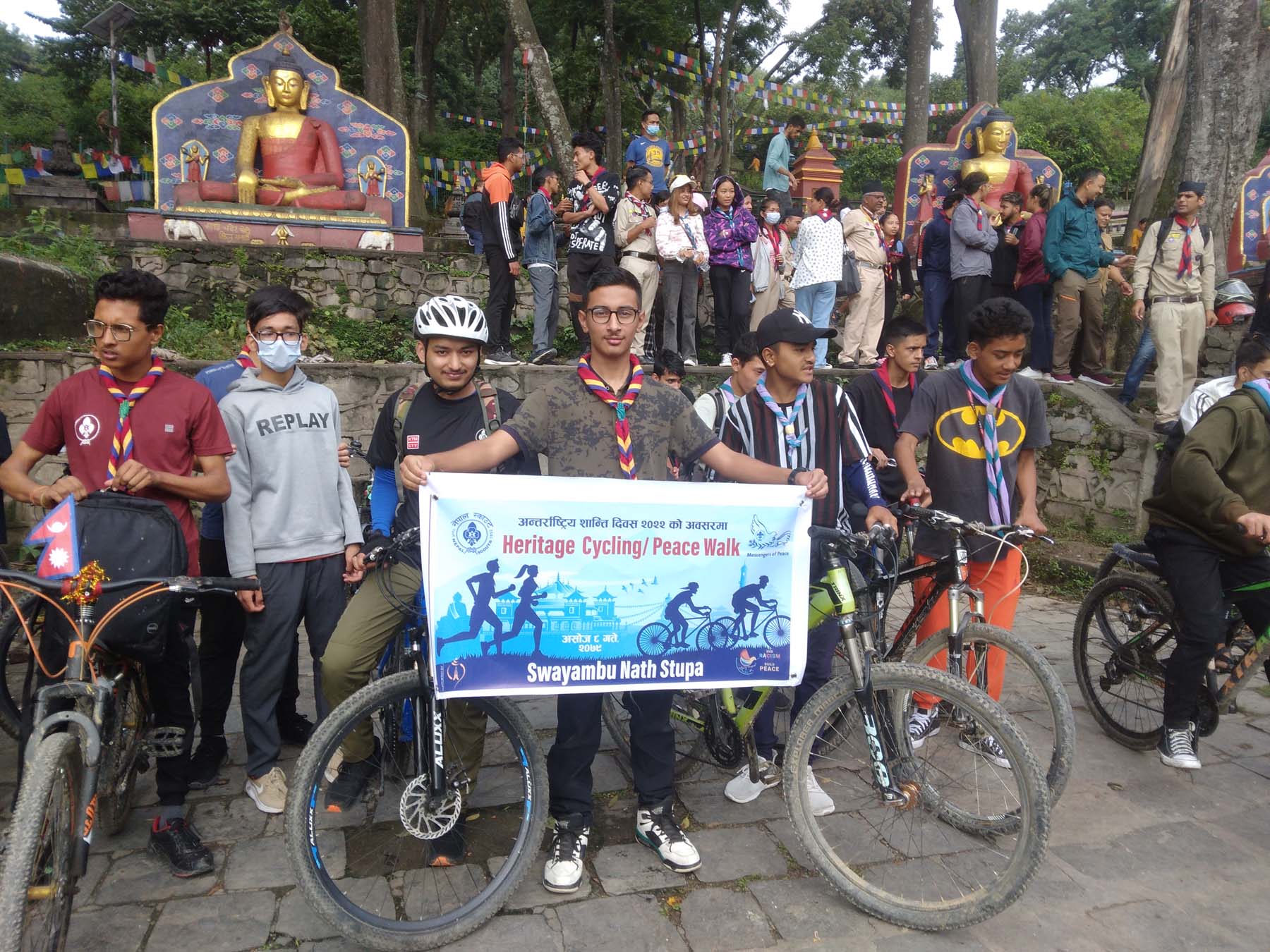 स्काउटको सम्पदादेखि सम्पदासम्म साइकल यात्रा