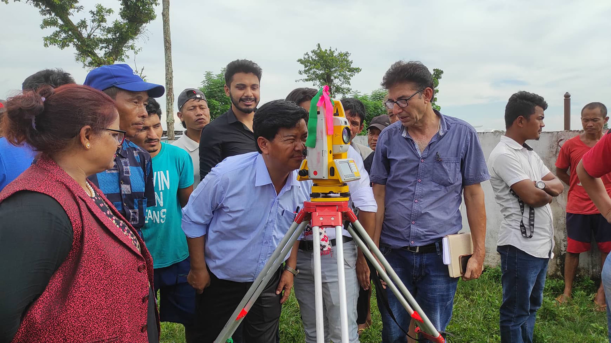 जग्गा नाप नक्साङ्ककन कार्य शुभारम्भ