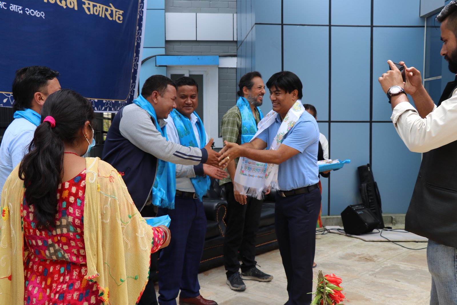 स्वास्थ्य परियोजनाका लागि नेसनल लाइफद्वारा आर्थिक सहयोग