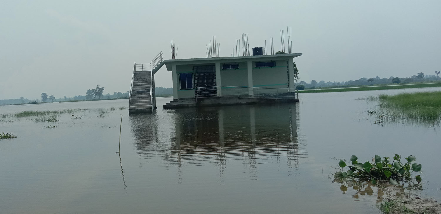 डुबानमा स्वस्थ्य केन्द्रको भवन