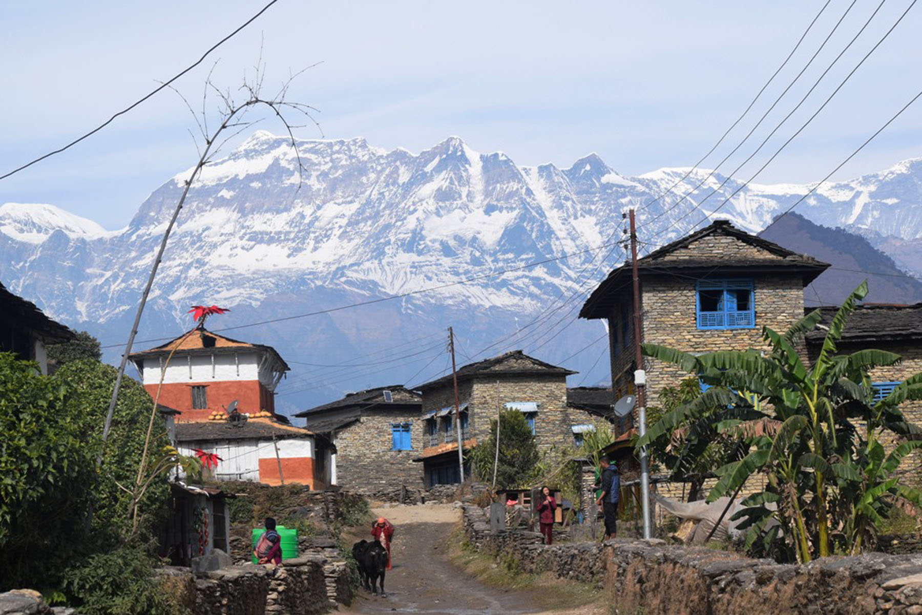 धारापानीबाट देखिएको हिमाल