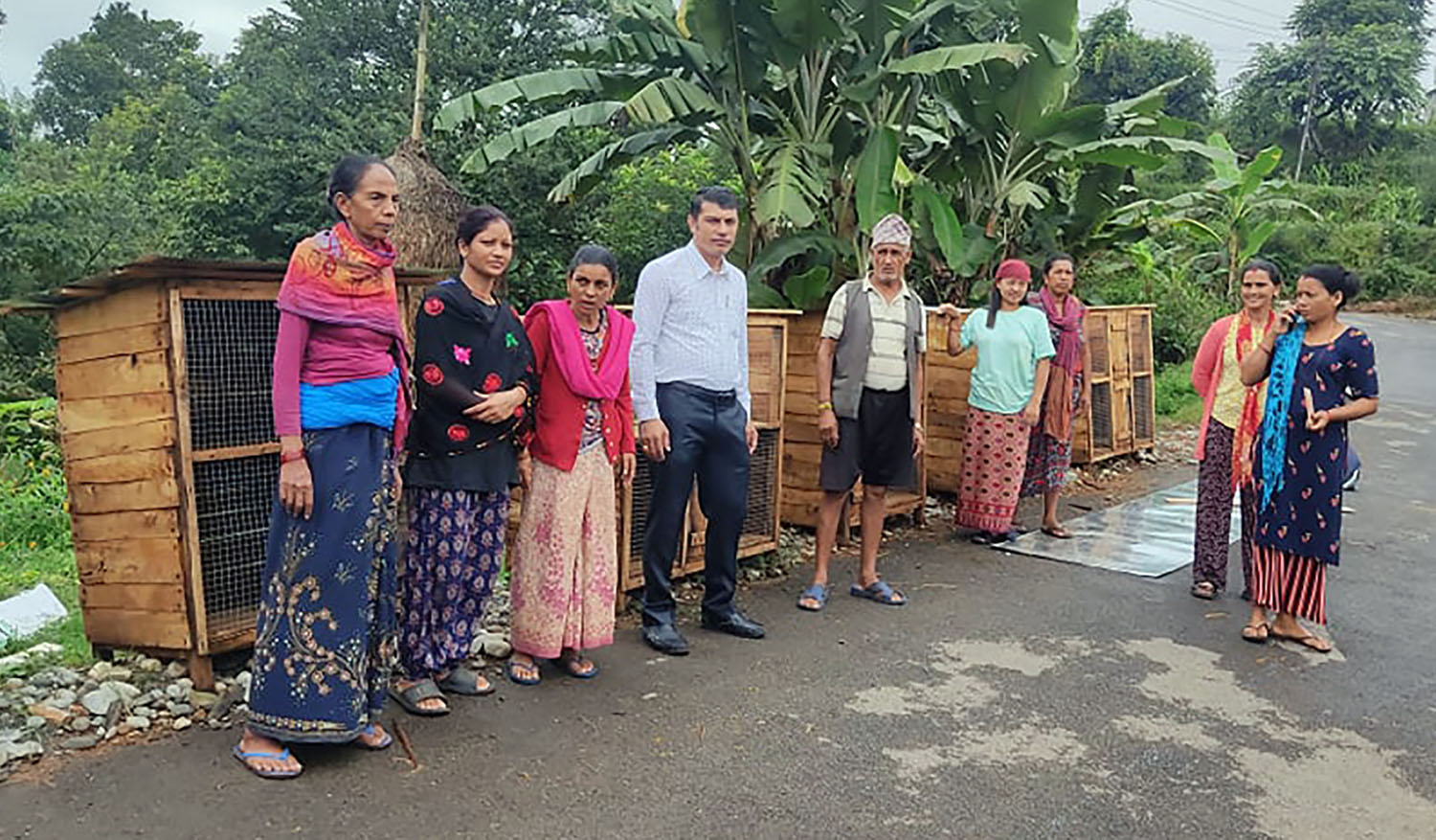 कुखुराको खोर वितरण
