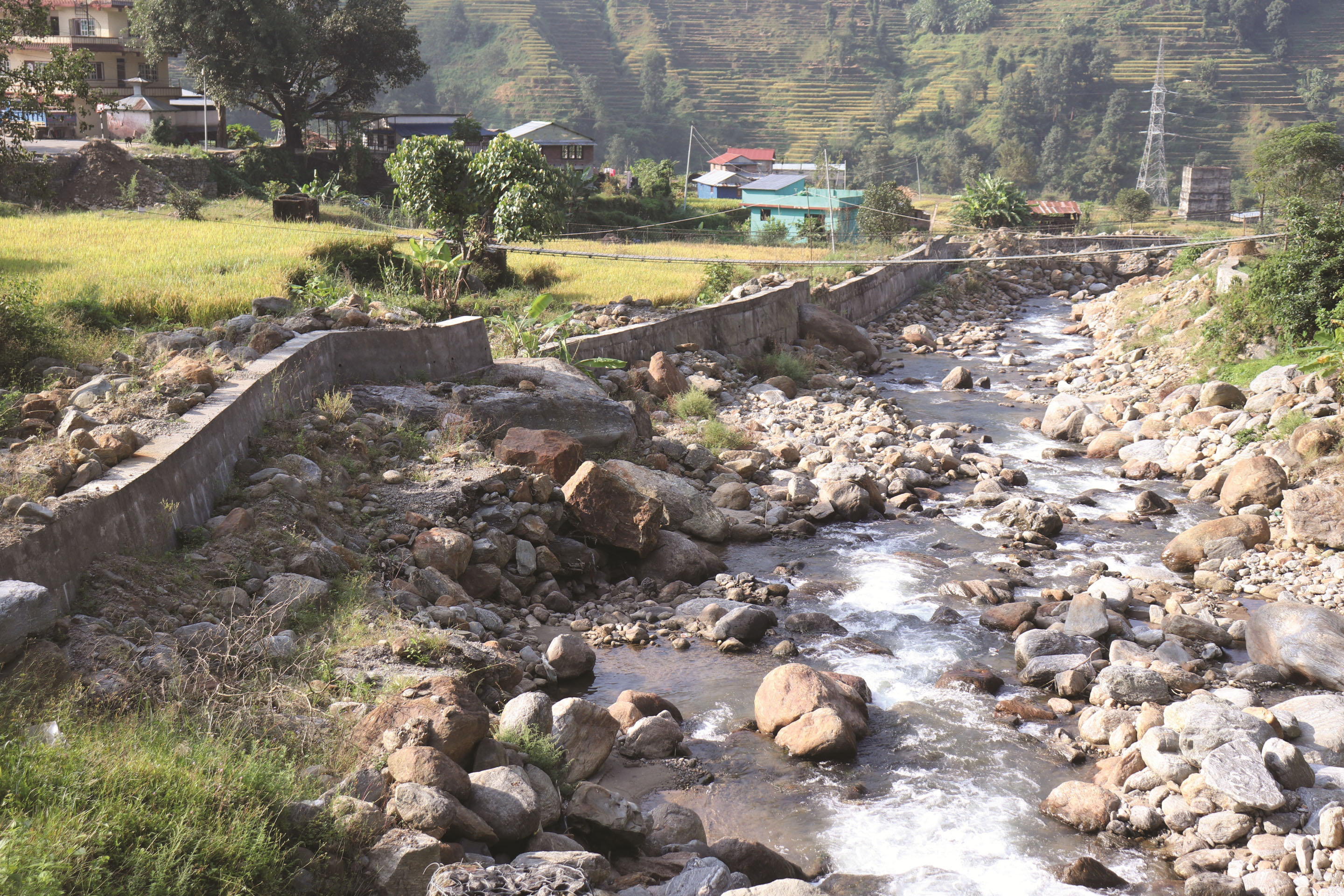 ५० लाख लगानीमा घट्टेखोला नियन्त्रण