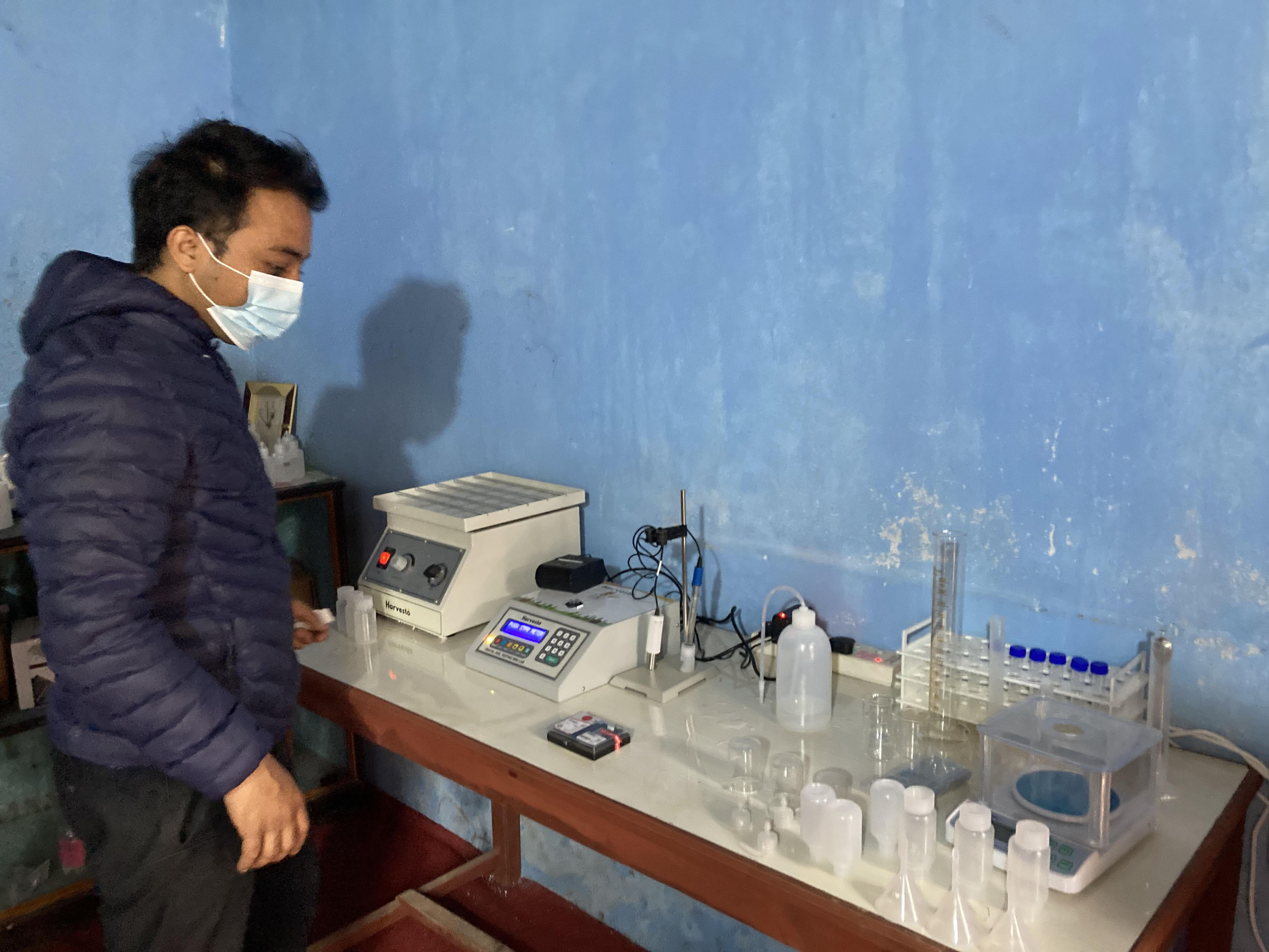 अब बागलुङमै माटो परीक्षण