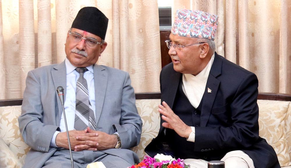 माओवादीले गठबन्धन तोडे एमाले सम्हाल्न तयार
