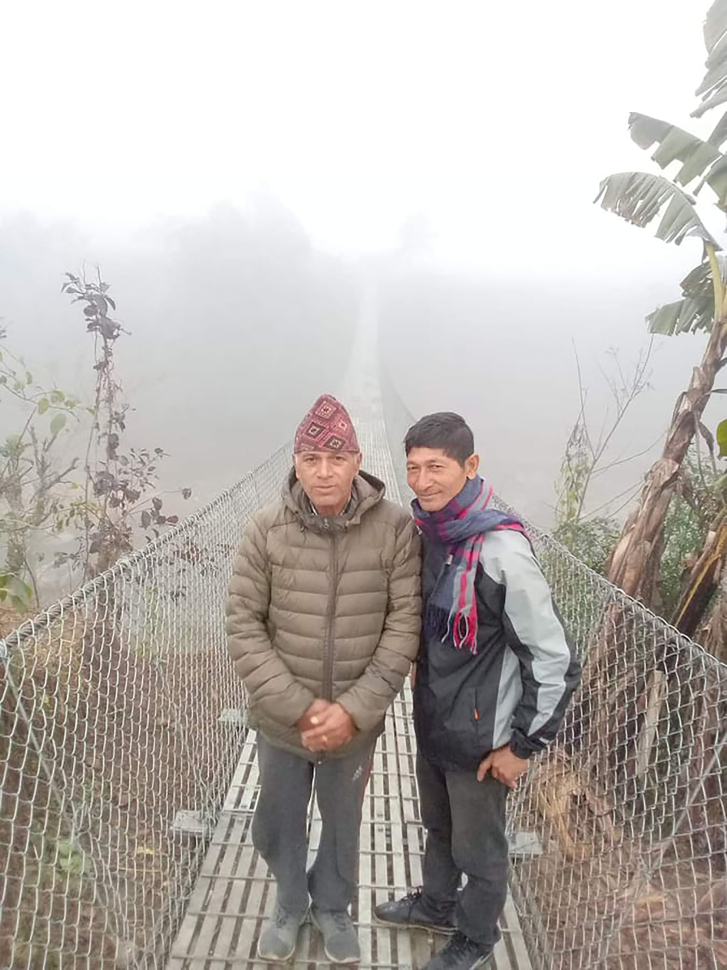 ३९ लाखको लागतमा नवनिर्मित झोलुङ्गे पुल