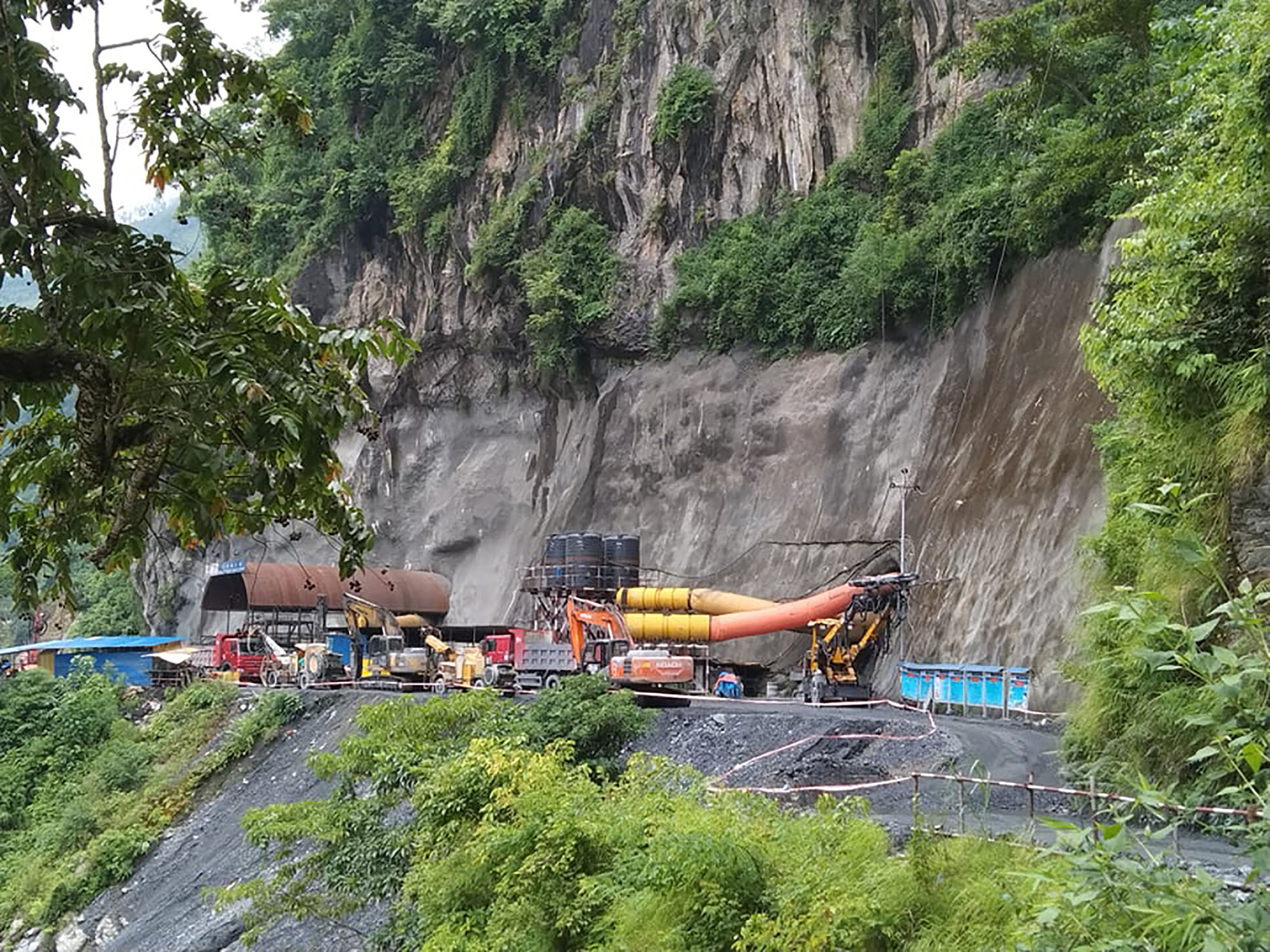 जलविद्युत् आयोजना निर्माणस्थल