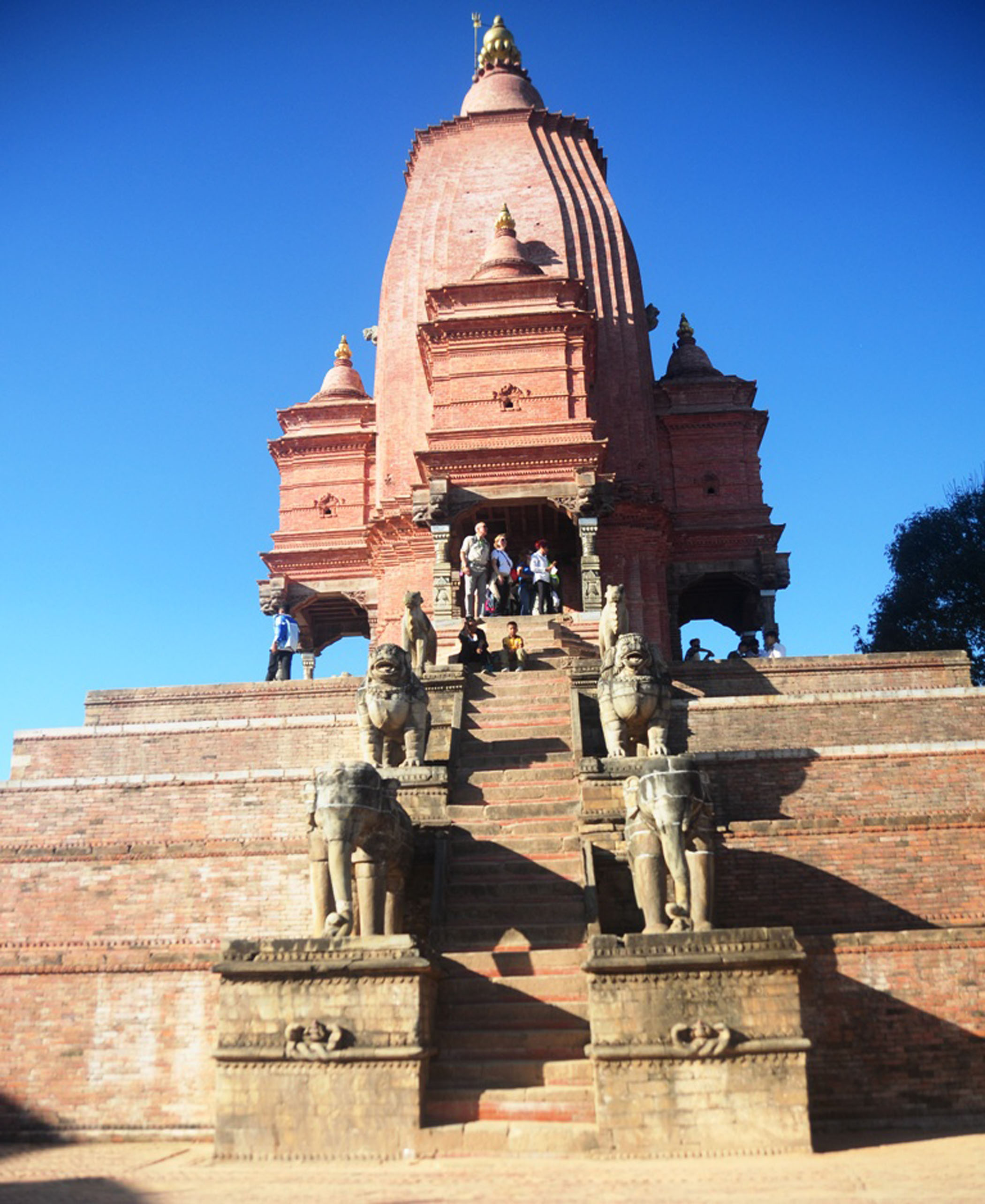 शिलु महादेव मन्दिरबाट भक्तपुर नगर अवलोकन