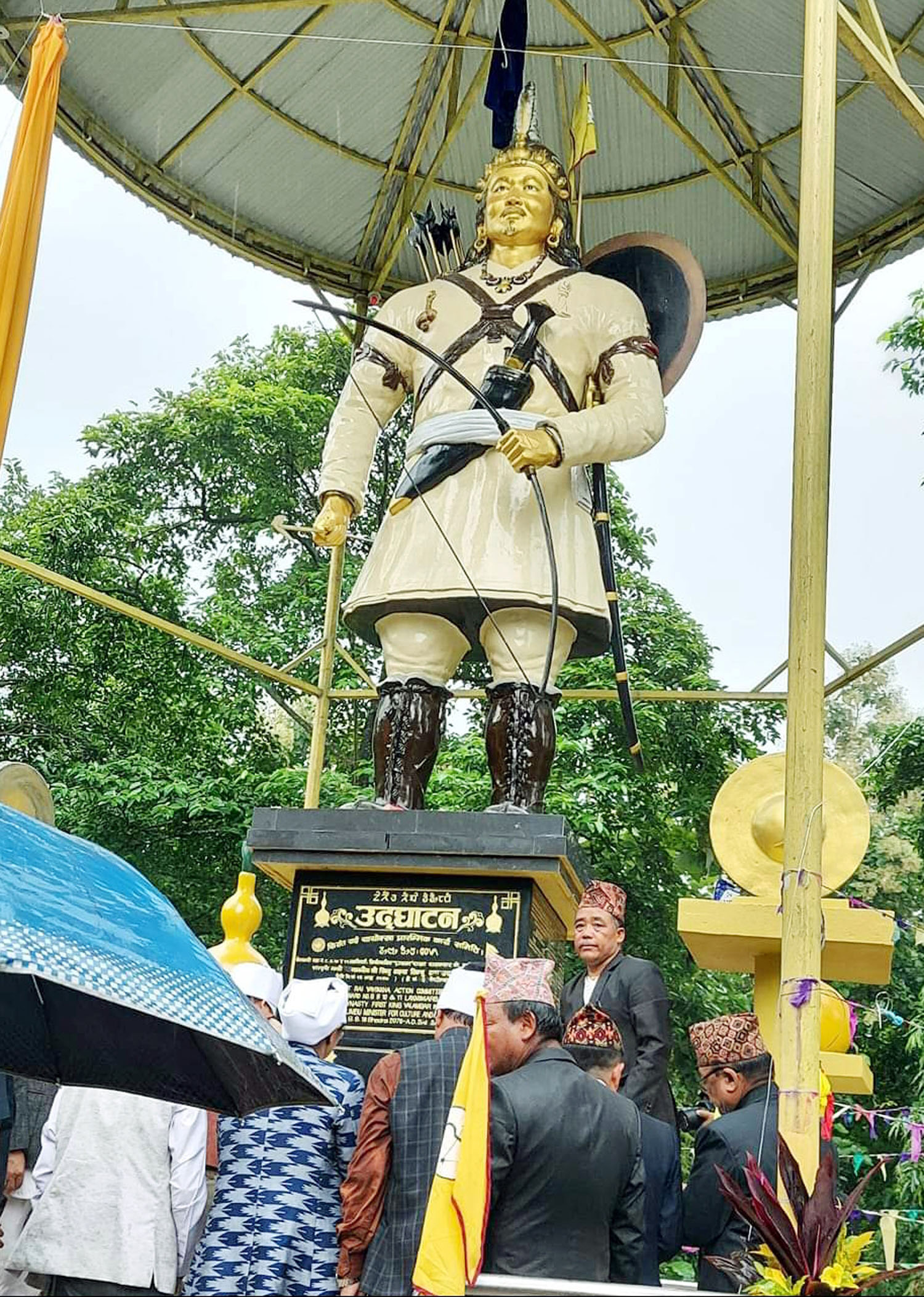 यलम्बरको सालिक उद्घाटन