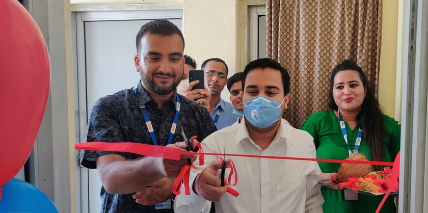 महेन्द्रनगर यातायात कार्यालयमा मेगा बैंकको एक्सटेन्सन काउण्टर संचालन