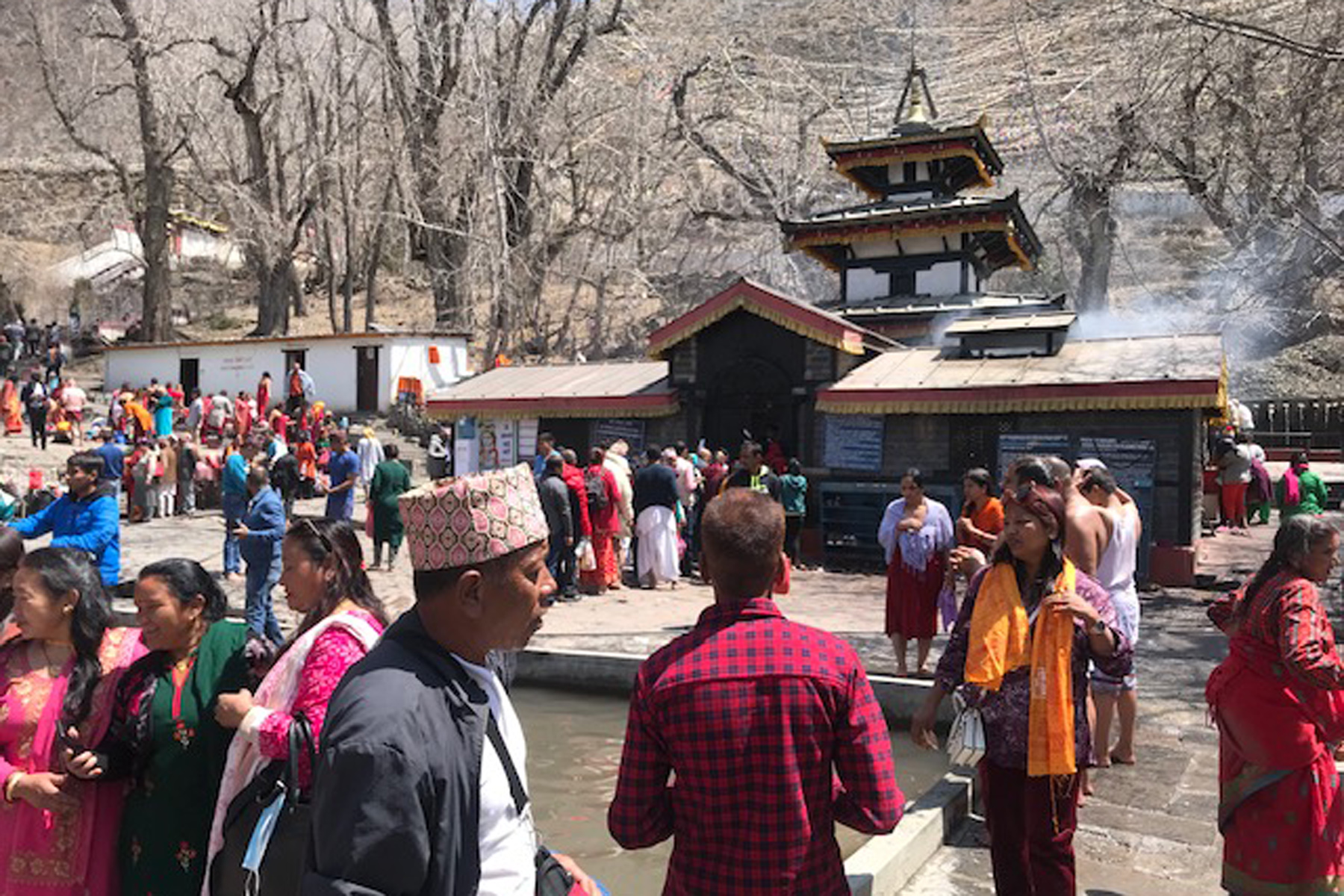 मुक्तिनाथमा  भक्तजन