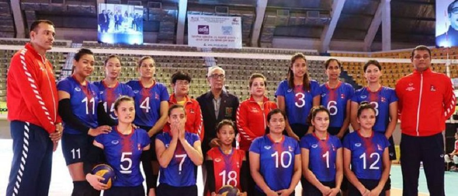 विश्व वरियतामा नेपाली महिला भलिबल