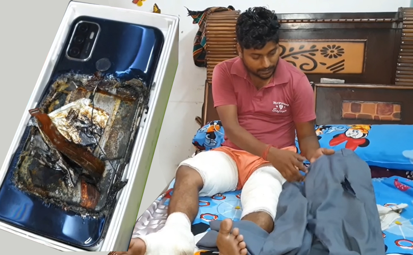 खल्तीमै मोबाइल फोन पड्किएपछि....
