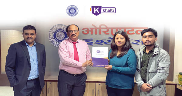ओरिएण्टल इन्स्योरेन्सको नविकरण बीमा शुल्क खल्तीबाट सिधैमा भुक्तानी