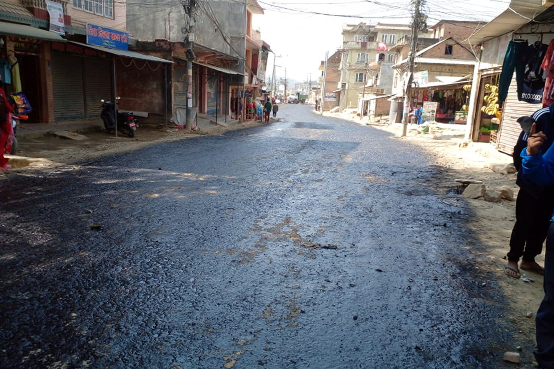 ठेक्काको छ वर्षपछि कालोपत्रको तयारी