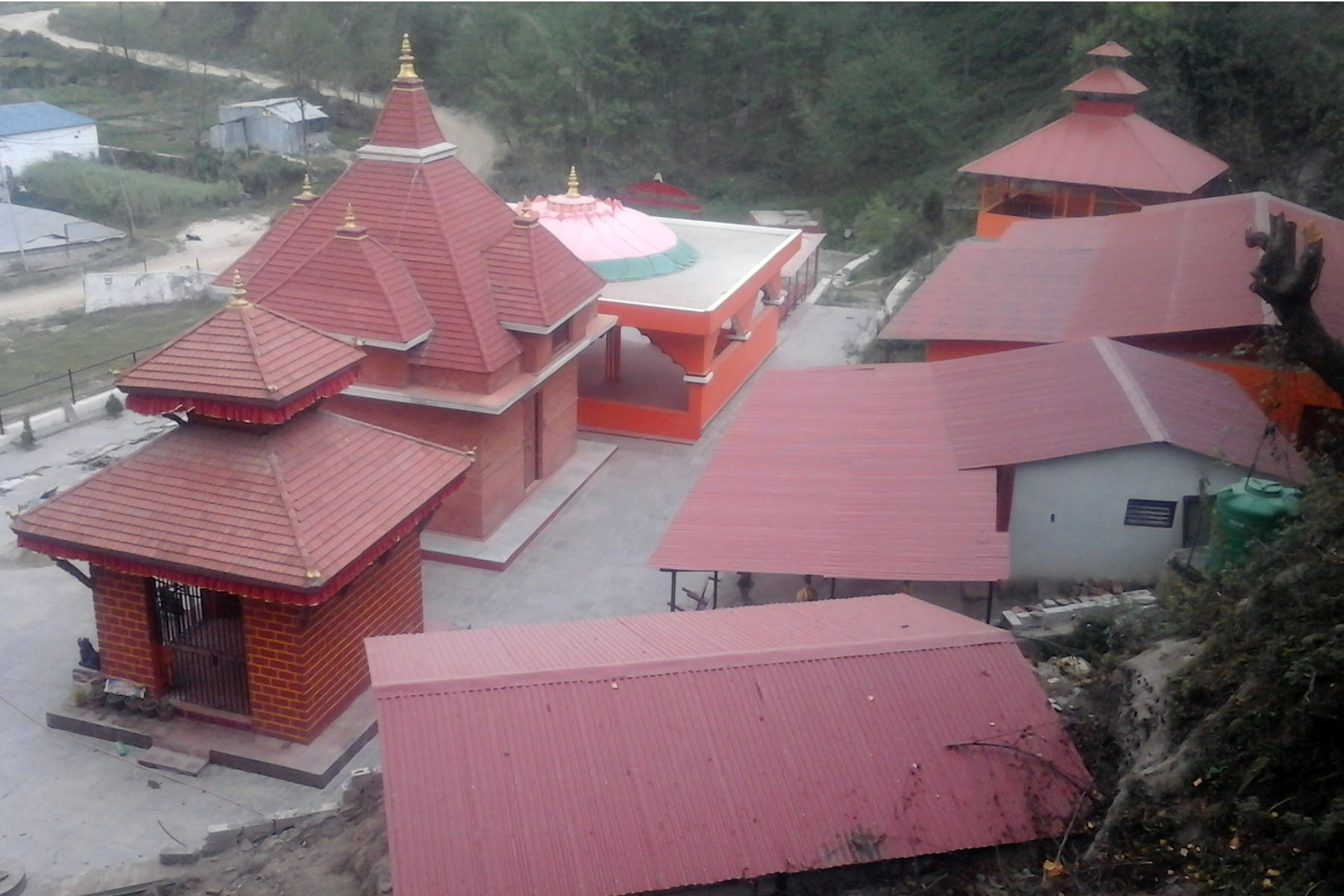 नेपालकै पहिलो लक्ष्मी ह्यग्रीव मन्दिर निर्माण अन्तिम चरणमा