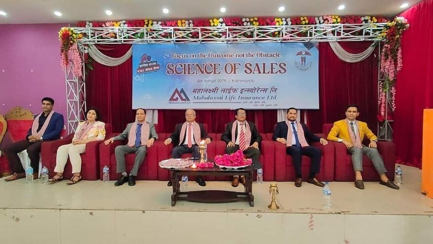 महालक्ष्मी लाईफद्धारा 'साइन्स अफ सेल्स' सम्बन्धी प्रशिक्षण सम्पन्न