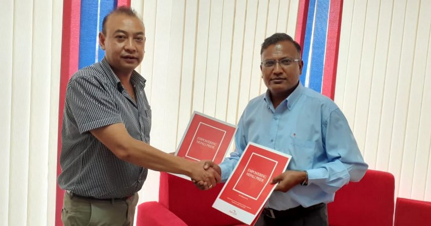 आइएमई ग्रुपद्वारा प्रवर्धित आइएमई पे र मुक्तिनाथ क्यापिटलवीच सम्झौता