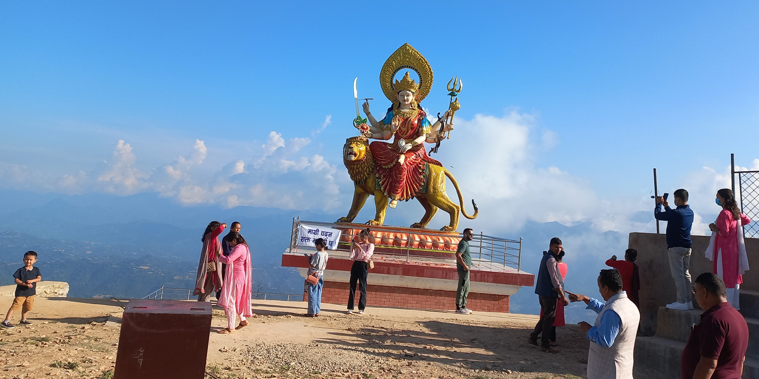 भगवती देवीको मूर्र्ति
