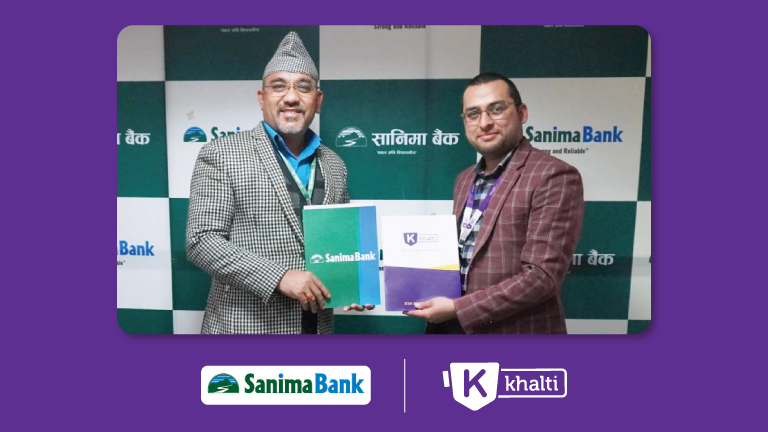 अब सानिमा बैंकको मोबाइल बैंकिंङ्गबाट ‘खल्ती डिजिटल वालेट’ मा पैसा राख्न सकिने