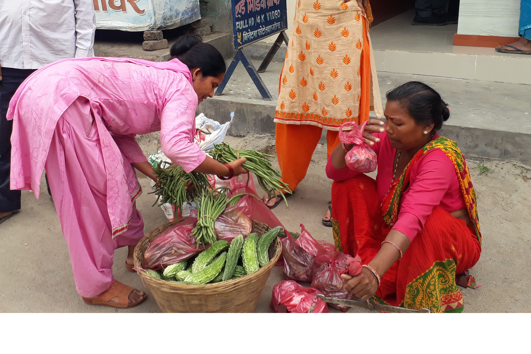 तरकारी बिक्री