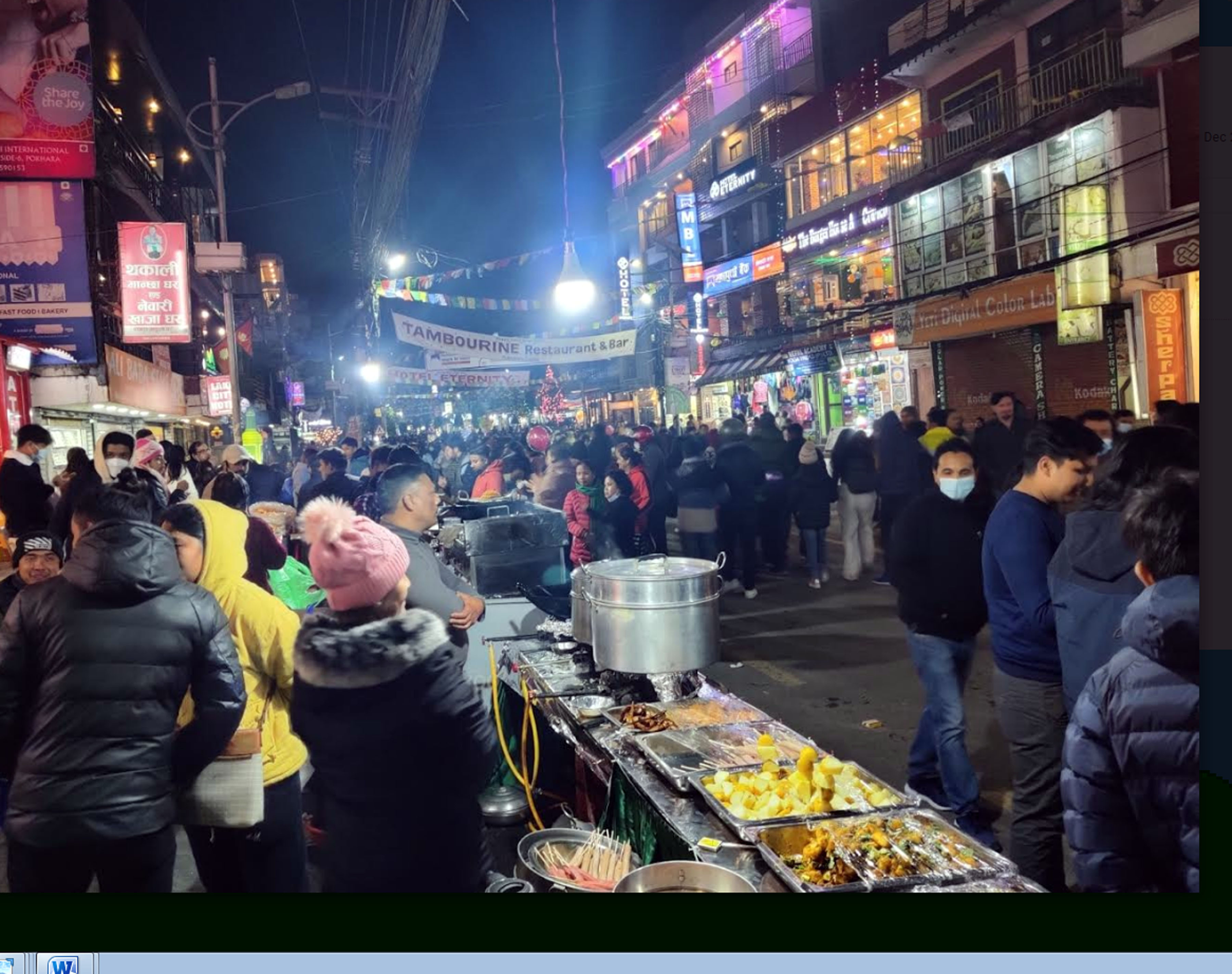 अङ्ग्रेजी नयाँ वर्षमा लेकसाइडमा रौनक