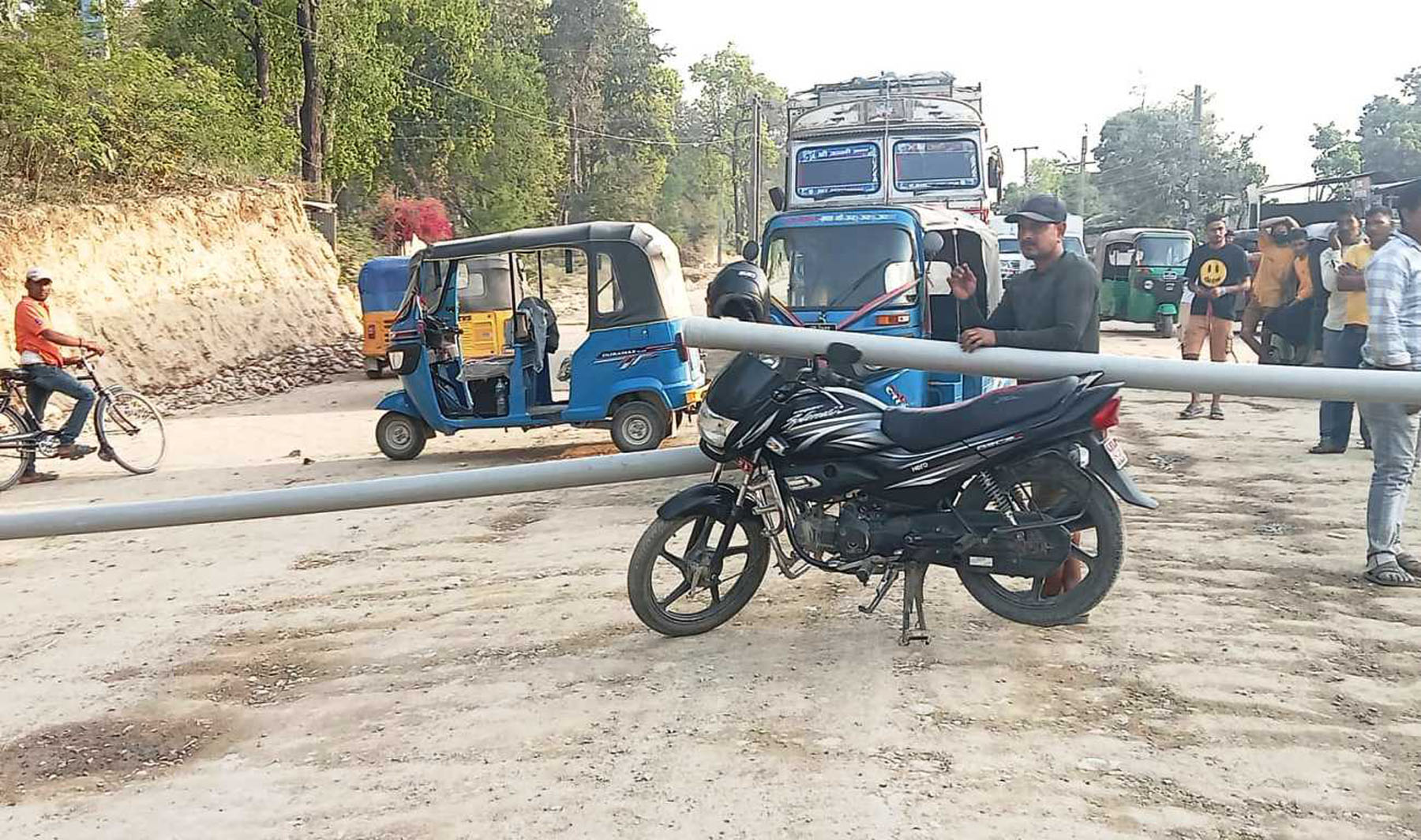 सडक अबरुद्ध