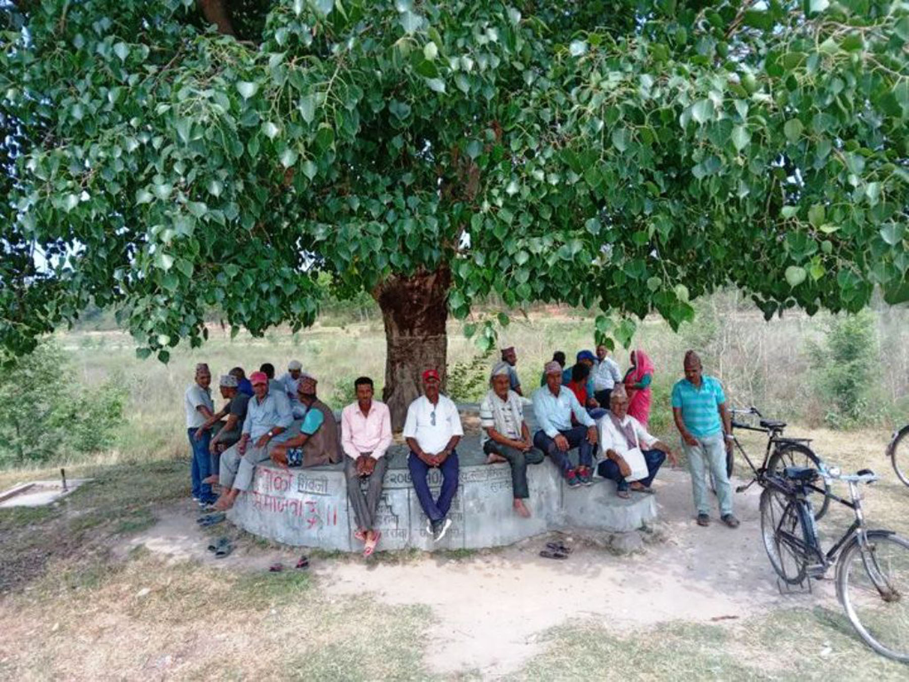 चौतारीमा थकाई