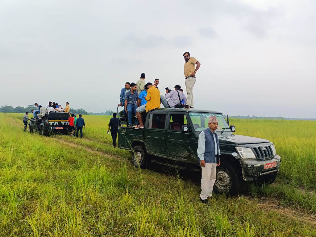 शुक्लाफाँटमा आन्तरिक पर्यटक
