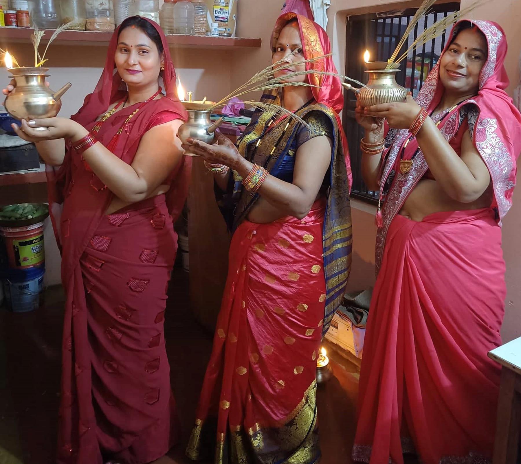 करवा चौथ पुजन